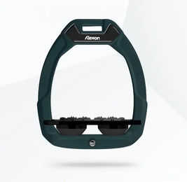 Flex-On Sicherheits-Reitsteigbügel Flat Ultra Grip Grün/Schwarz/Schwarz Safe-On – Bild 1 von 1