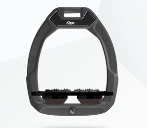 Flex-On Sicherheitsreitriemen Flach Ultra Grip Anthrazit Schwarz Braun Safe-On – Bild 1 von 1