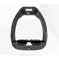 Produktbild von Flex-On Sicherheitsreitriemen Flach Ultra Grip Anthrazit Schwarz Braun Safe-On