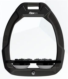 Flex-On Sicherheitsreitsteigbügel Flat Ultra Grip Schwarz/Schwarz/Grau Safe-On – Bild 1 von 1