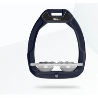 Produktbild von Flex-On Sicherheitsreitsteigbügel Plat Ultra Grip Aluminium Grau mit Safe-On System