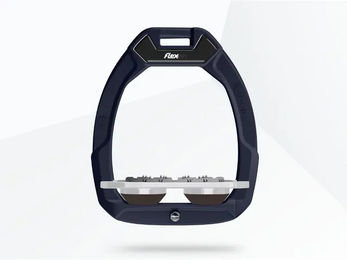 Flex-On Sicherheitssteigbügel Flach Ultra Grip Safe-On in Grün/Grau/Braun – Bild 1 von 1