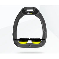 Produktbild von Flex-On Sicherheitssteigbügel Flat Ultra Grip Anthrazit Schwarz Gelb mit Safe-On System