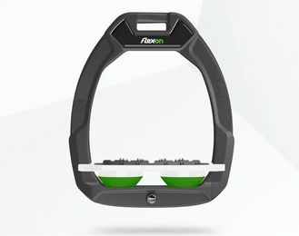 Flex-On Sicherheitssteigbügel Flat Ultra Grip Anthrazit Weiß Grün Safe-On – Bild 1 von 1
