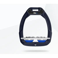 Produktbild von Flex-On Sicherheitssteigbügel Flat Ultra Grip Blau Grau Blau mit Safe-On System