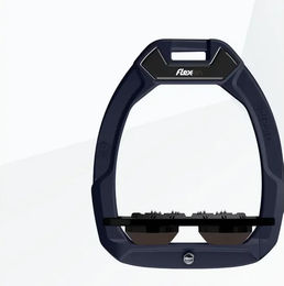 Flex-On Sicherheitssteigbügel Flat Ultra Grip Blau Schwarz Braun Safe-On – Bild 1 von 1