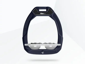 Flex-On Sicherheitssteigbügel Flat Ultra Grip Grün/Grau/Grau mit Safe-On System – Bild 1 von 1