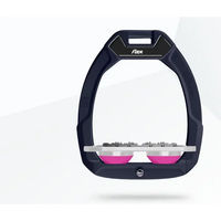 Produktbild von Flex-On Sicherheitssteigbügel Flat Ultra Grip in Braun Grau Rosa mit Safe-On System