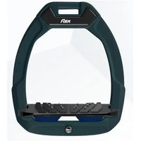 Produktbild von Flex-On Sicherheitssteigbügel Flat Ultra Grip in Grün/Schwarz/Marine mit Safe-On System