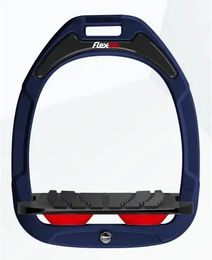Flex-On Sicherheitssteigbügel Grip Green Composite in Marine Schwarz Rot – Bild 1 von 1