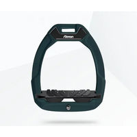 Produktbild von Flex-On Sicherheitssteigbügel Inclined Ultra Grip für Reiter Grün/Schwarz/Schwarz