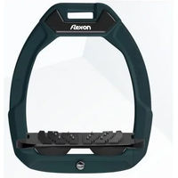 Produktbild von Flex-On Sicherheitssteigbügel Inclined Ultra Grip für Reiter in Grün/Schwarz/Schwarz