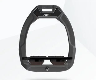 Flex-On Sicherheitssteigbügel Plat Grip Anthrazit Schwarz Braun Safe-On – Bild 1 von 1