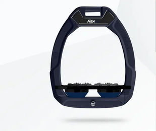Flex-On Sicherheitssteigbügel Plat Ultra Grip Blau Schwarz Marine Safe-On – Bild 1 von 1