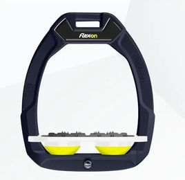 Flex-On Sicherheitssteigbügel Plat Ultra Grip Marine Weiß Gelb Safe-On – Bild 1 von 1