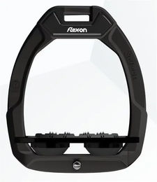 Flex-On Sicherheitssteigbügel Plat Ultra Grip Schwarz/Schwarz/Schwarz mit Safe-On Funktion – Bild 1 von 1