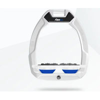 Produktbild von Flex-On Sicherheitssteigbügel Plat Ultra Grip Weiß/Blau mit Safe-On System