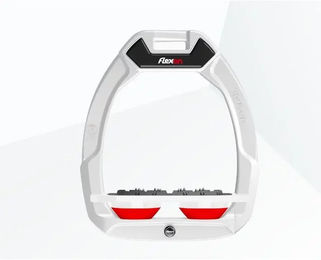 Flex-On Sicherheitssteigbügel Ultra Grip Safe-On Weiß/Weiß/Rot – Bild 1 von 1