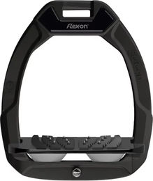 Flex-On Sicherheitssteigbügel Ultra-grip schräg Schwarz Grau – Bild 1 von 1