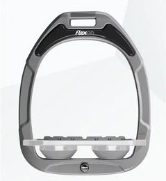Flex-On Steigbügel Flex-Grip aus Composite in Aluminium/Gris/Gris – Bild 1 von 1