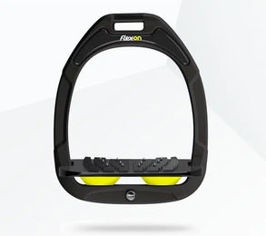 Flex-On Steigbügel Green Composite in Grün Schwarz Gelb – Bild 1 von 1