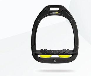 Flex-On Steigbügel Green Composite in Grün Schwarz Gelb – Bild 1 von 1