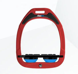 Flex-On Steigbügel Griffe Platte Green Composite Rot Schwarz Blau – Bild 1 von 1