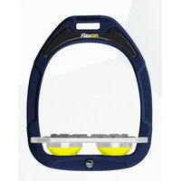 Produktbild von Flex-on Steigbügel Plat Grip Green Composite Marine Grau Gelb