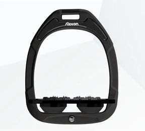 Flex-on Steigbügelplatten Ultra Grip Green Composite Schwarz – Bild 1 von 1