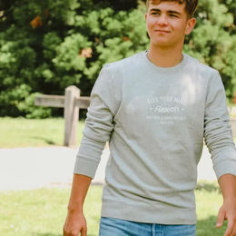 Produktbild von Flex-On Sweatshirt Reiten Unisex Grau XL