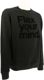 Produktbild von Flex-On Sweatshirt Reiten Unisex Schwarz Größe M