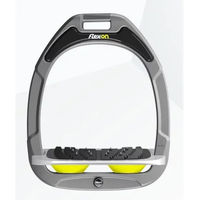 Produktbild von Flex-On Ultra Grip Aluminium Steigbügel Green Composite Grün Gelb