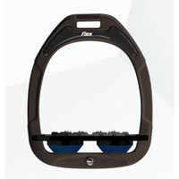 Produktbild von Flex-on Ultra Grip Flachsteigbügel aus Green Composite in Braun Schwarz Marine