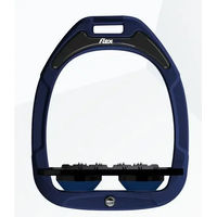 Produktbild von Flex-On Ultra Grip Flachsteigbügel aus Green Composite in Marine/Schwarz/Marine