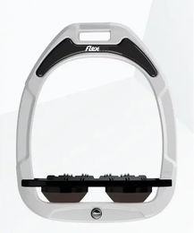 Flex-on Ultra Grip Flachsteigbügel aus Green Composite in Weiß Schwarz oder Braun – Bild 1 von 1