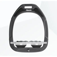 Produktbild von Flex-On Ultra Grip Flachsteigbügel Green Composite Anthrazit Grau Schwarz