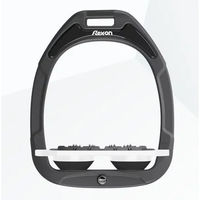 Produktbild von Flex-On Ultra Grip Flachsteigbügel Green Composite Anthrazit Weiß Schwarz