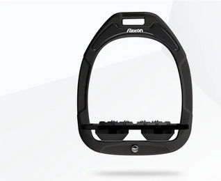 Flex-on Ultra Grip Flachsteigbügel Green Composite Grün Schwarz – Bild 1 von 1