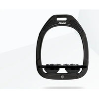 Produktbild von Flex-on Ultra Grip Flachsteigbügel Green Composite Grün Schwarz