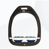 Produktbild von Flex-on Ultra Grip Flachsteigbügel Green Composite in Braun Weiß Marine
