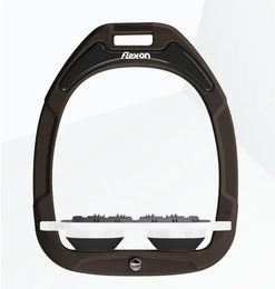 Flex-On Ultra Grip Flachsteigbügel Green Composite in Braun Weiß oder Schwarz – Bild 1 von 1