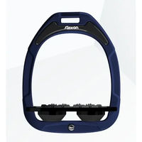 Produktbild von Flex-on Ultra Grip Flachsteigbügel Green Composite in Marine/Schwarz/Schwarz