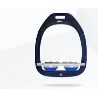 Produktbild von Flex-on Ultra Grip Flachsteigbügel Green Composite Marine Grau Blau