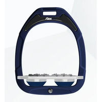 Produktbild von Flex-on Ultra Grip Flachsteigbügel Green Composite Marine/Grau