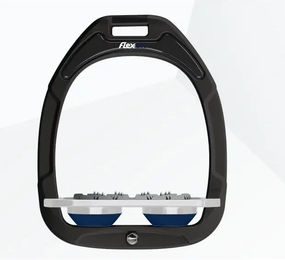 Flex-on Ultra Grip Flachsteigbügel Green Composite Schwarz Grau Marine – Bild 1 von 1