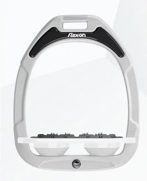 Flex-On Ultra Grip Flachsteigbügel Green Composite Weiß – Bild 1 von 1