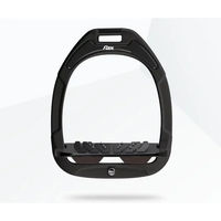 Produktbild von Flex-On Ultra Grip Neigung Steigbügel aus Composite in Grün Schwarz Braun