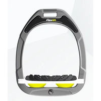 Produktbild von Flex-On Ultra Grip Neigungssteigbügel aus Green Composite in Aluminium Weiß Gelb