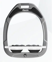 Flex-on Ultra Grip Platt-Eisen aus Aluminium und Green Composite in Weiß/Schwarz – Bild 1 von 1