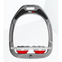 Produktbild von Flex-On Ultra Grip Platte aus Aluminium und Green Composite in den Farben Grau und Rot